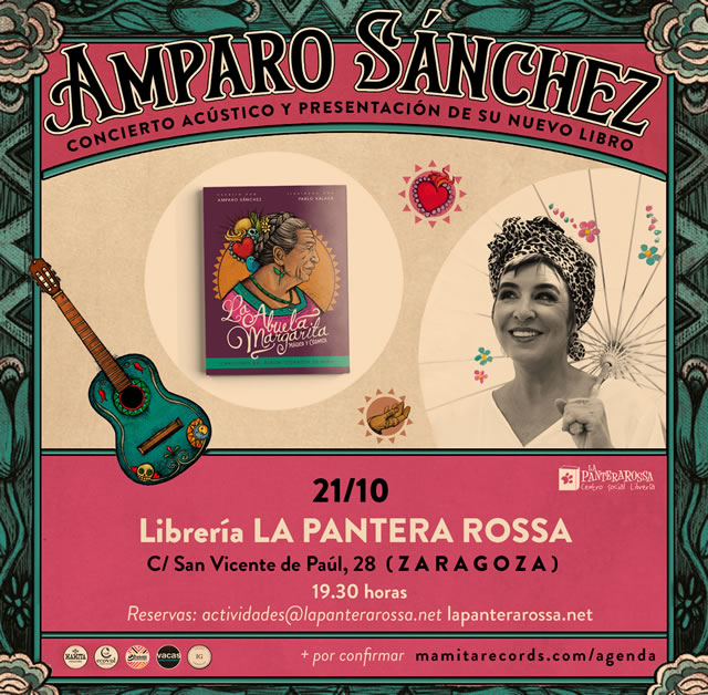 Concierto-presentación del libro 'La abuela Margarita, Mágica y Cósmica' de Amparo Sánchez